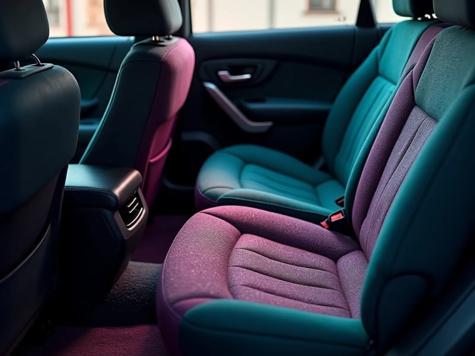 VW Passat — Interior chemical cleaning